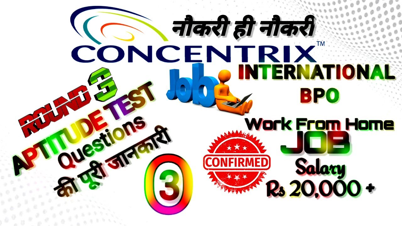 Concentrix Aptitude Test Questions And Answers For Bpo