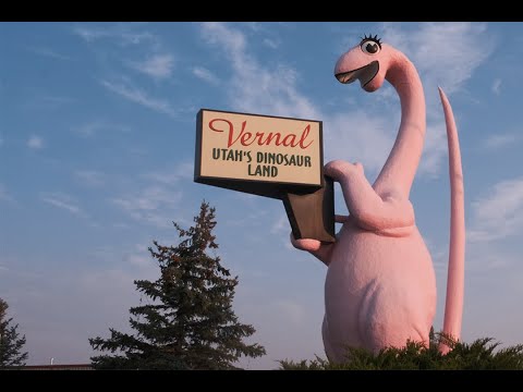 Vernal, Utah "Dinosaur land" Travel Video 4K