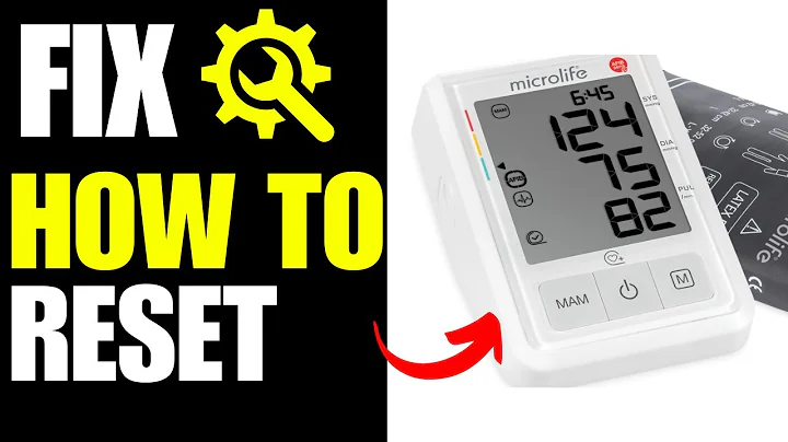 How To Reset Microlife Blood Pressure Monitor