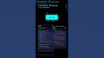 ✨ Bubbly Button CSS Animation Using JS 💥||#shorts #shortsvideo #cssframework #animationstyle #web3