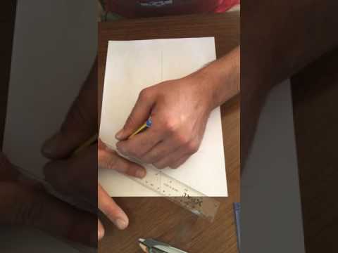 طريقة رسم القوس      