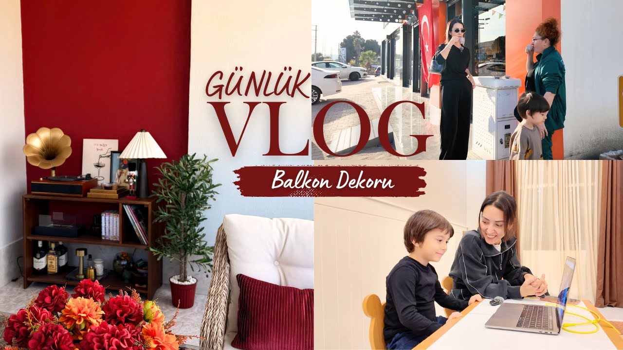 Annemler Gidiyor - BALKONUN SON HALİ NASIL OLMUŞ ? EV SATILDI - İlk Online Ders #vlog
