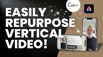 Repurpose Vertical Video for YouTube (with Canva + Adobe Express)!
