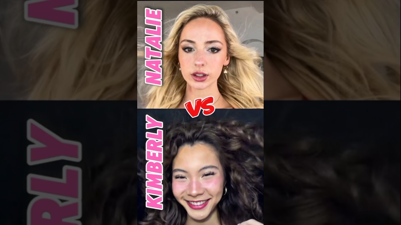Why does Natalie keep copying famous TikTok creators?🤯🔥 