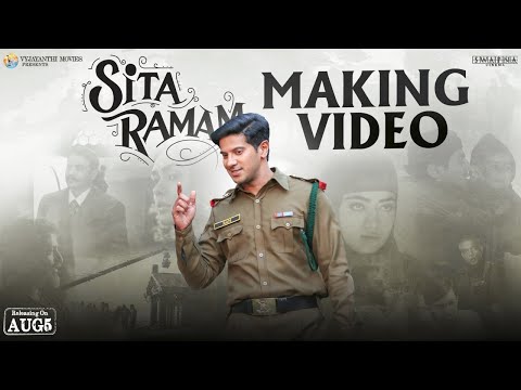  Sita Ramam - Making Video | Dulquer Salmaan | Mrunal Thakur | Rashmika | Sumanth | Hanu Raghavapudi