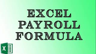 How to Prepare Employee Payroll Sheet on MS Excel in Amharic(Ethiopia) screenshot 4