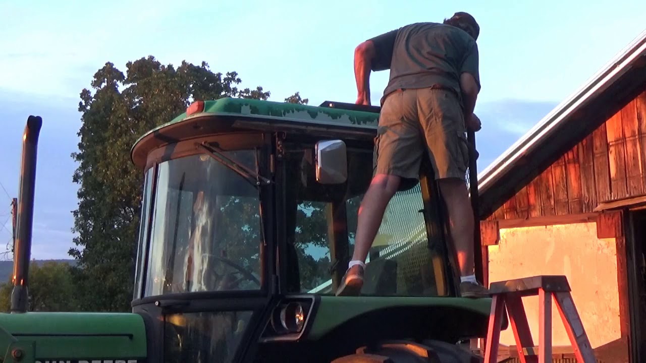 Building a window guard for a cab tractor YouTube