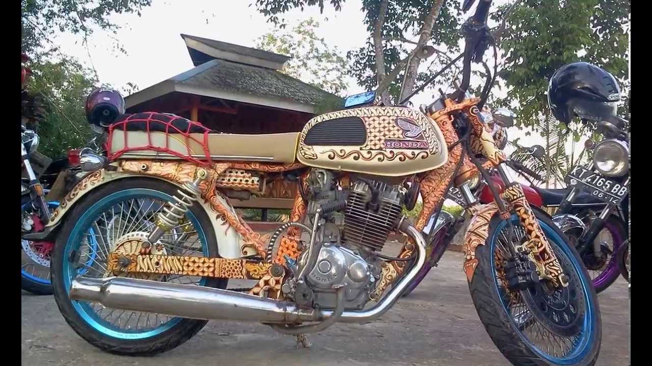 Kumpulan Modifikasi Airbrush Motor Cb Terlengkap Fire Modif