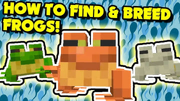 How to Find & Breed FROGS in Minecraft 1.19 (Minecraft Tutorial)