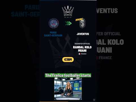 Randal Kolo Muani to Juventus — Transfer Official