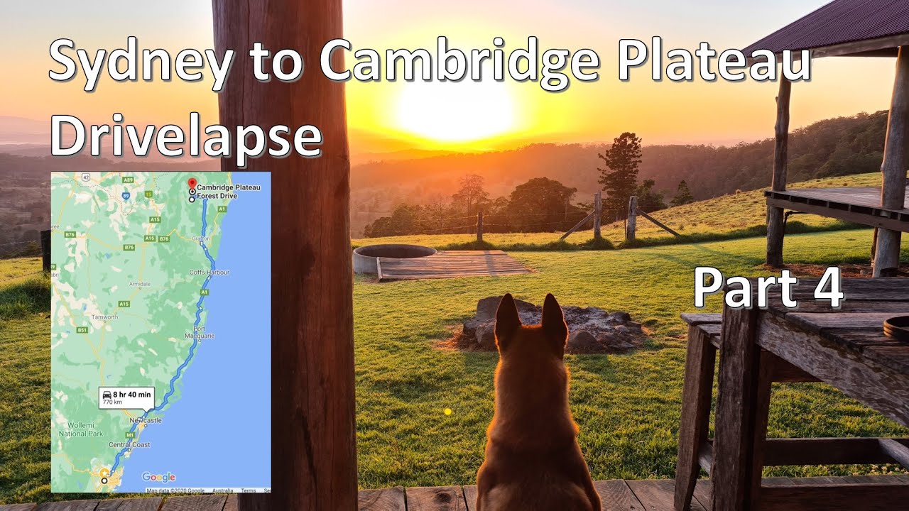 Sydney to Far North NSW | Drive to Cambridge Plateau | Part 4 | DJI Osmo Action Drivelapse