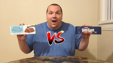 Tim Tams Vs. Trader Joes | First Time Trying Trader Joes Tim Tams