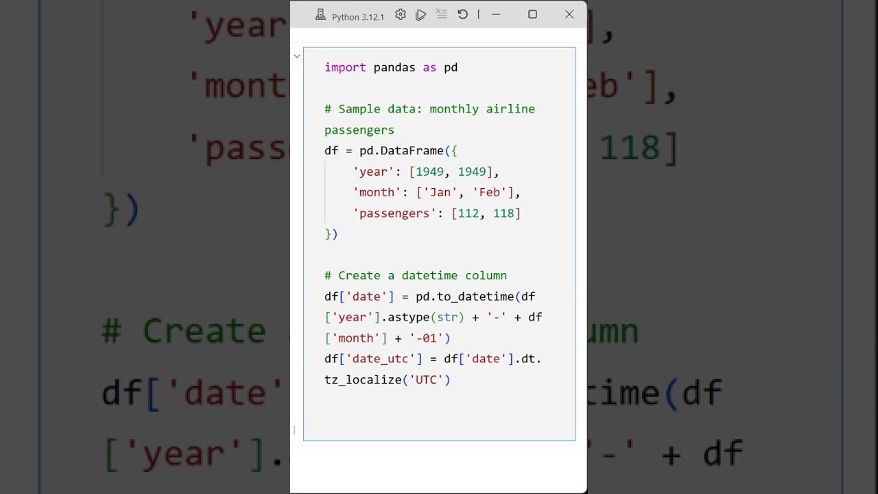 04 Comparing Naive vs Aware Datetimes in Pandas: Why Mismatched Time Zones Cause Errors