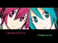 Kasane Teto & Hatsune Miku "Remove" English subtitles 重音テト & 初音ミク リムーブ