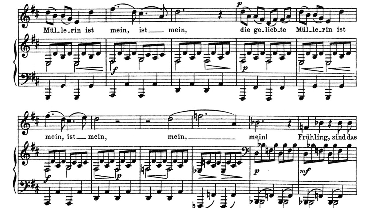 Mein! (Die schöne Müllerin) - Alistair Donaghue