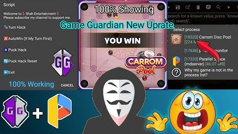 Gameguardian Auto Win😱 Hack 2024 💯 Working. No Root Carrom Pool Icon Showing 100% All Problem Solve