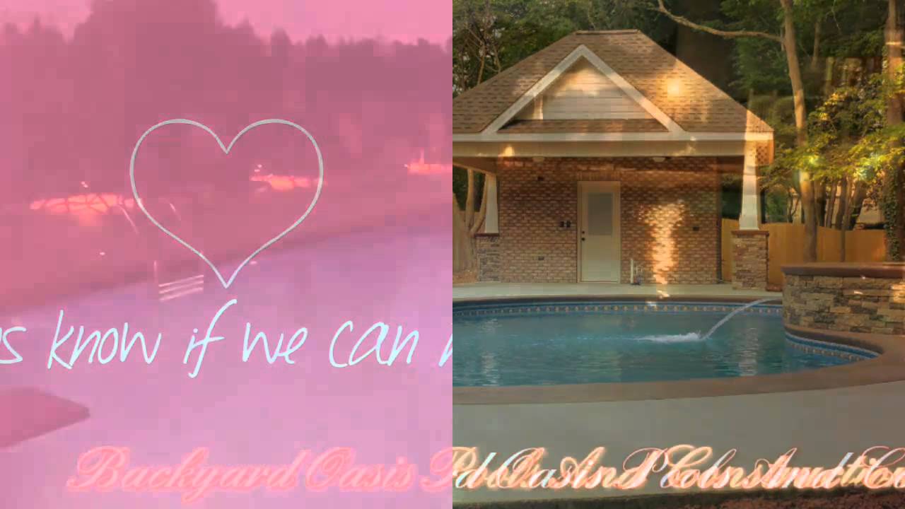 Custom pool's by: Backyard Oasis Pools And Construction