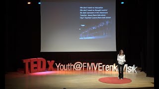 Education and Uniqueness | Ela Feriha Durgunoğlu | TEDxYouth@FMVErenköyIşık