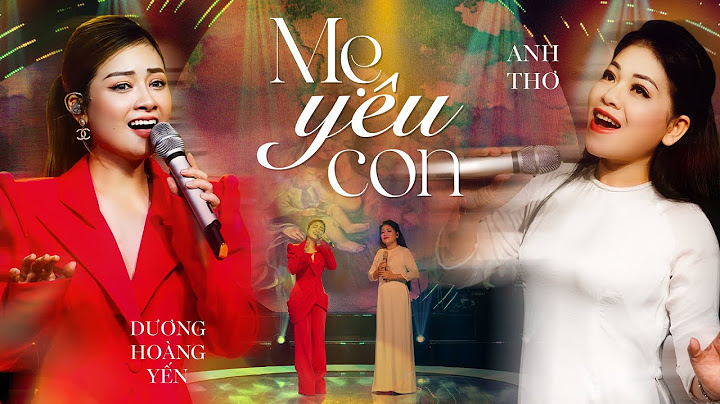 Đã tai với nốt cao bay bổng MẸ YÊU CON của Dương Hoàng Yến và Anh Thơ | Live in Giao Lộ Thời Gian