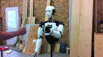 InMoov playing a game