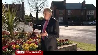 Clarkson rolling a robin on live news on BBC yorkshire.