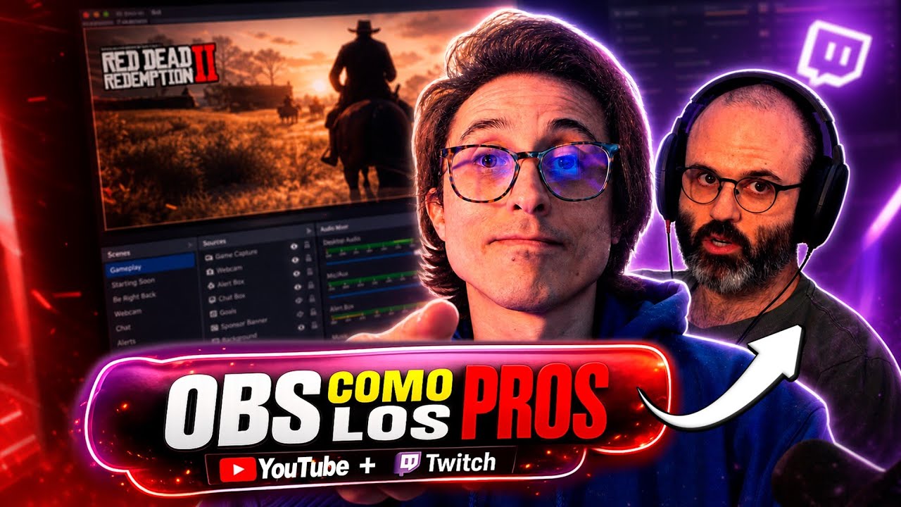 MEJOR Configuración de OBS para STREAM 2026  Twitch y YouTube