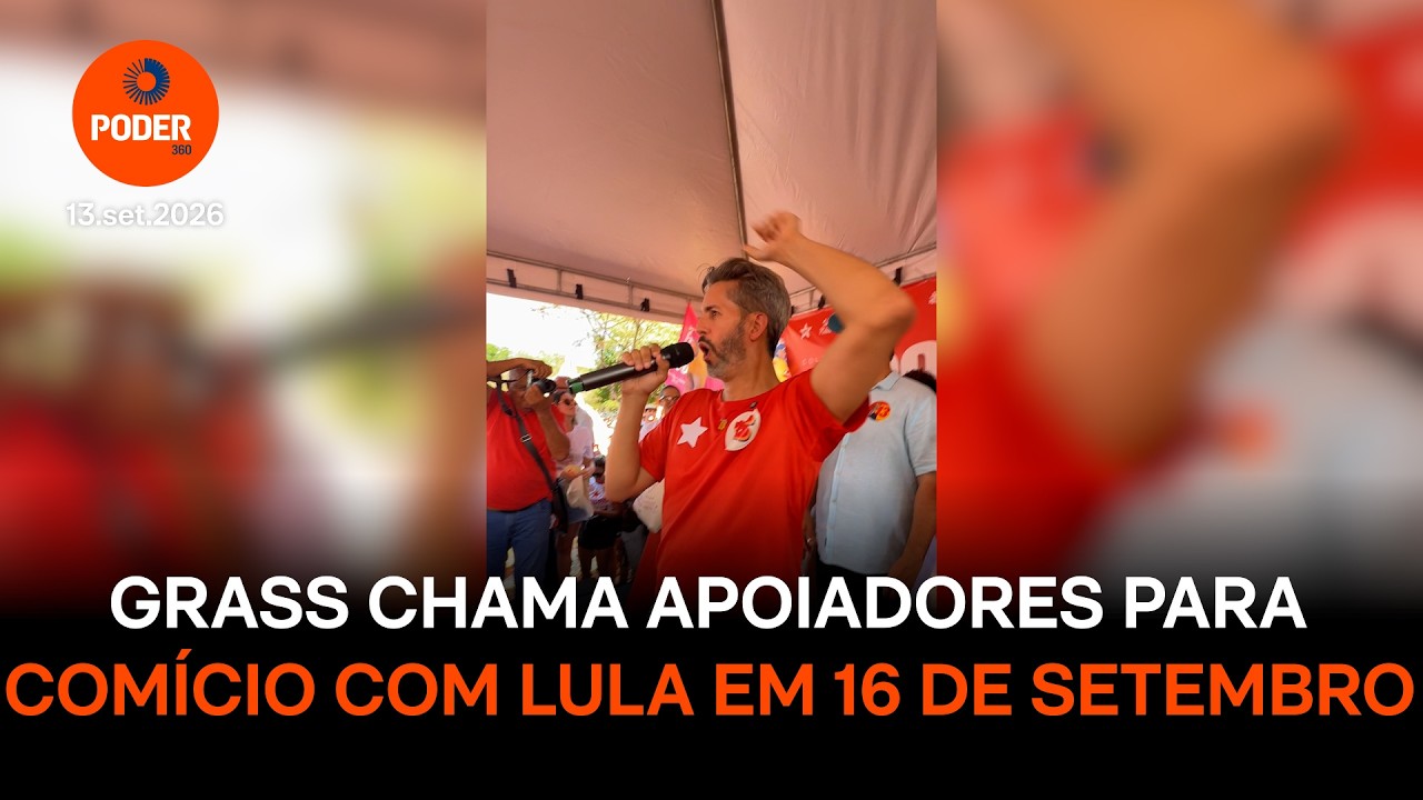 Com palanque duplo em Brasília, Lula prioriza Grass em comício na 4ª