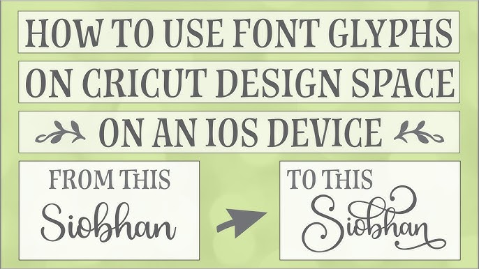 How to Get Fonts from Dafont to Cricut & Use the Secret Characters Called  Glyphs! - Jennifer Maker