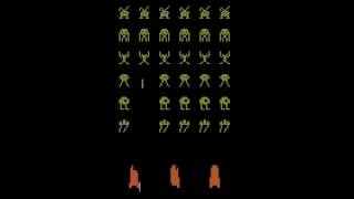 Atari Space Invaders Linear Q Network with No Experience Replay Video 0/3