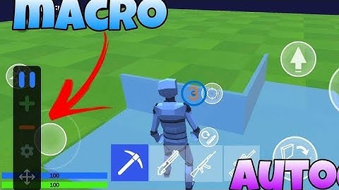 Using auto clickers in 1v1 lol