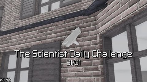 The Scientist Daily Challenge Legend Solo (31/01) - Entry Point [Roblox]