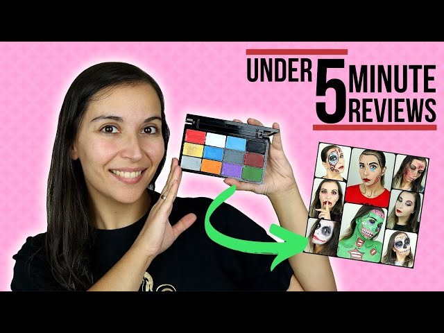 Revolution SFX Ultimate Face Paint Palette // Under 5 Minute Reviews 