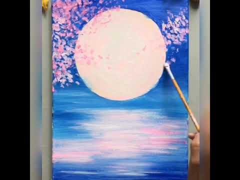 Nice girls painting ideas 7 Girl Dream Scenery Paintings Ideas For Beginners Easy Painting Youtube