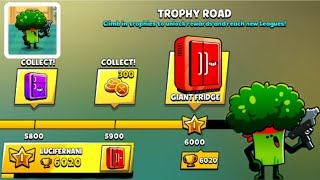 Food gang trophy road completed 6000 trophies