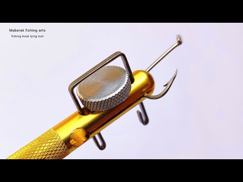 Fish hook knot tying tool, for beginners 