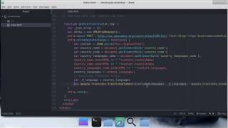 Translating Web Page into Users Country Local Languages using Javascript