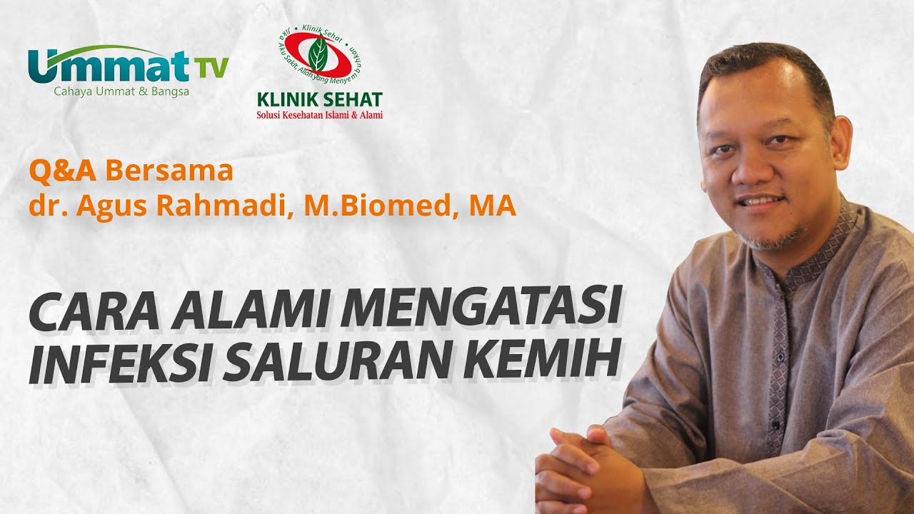 dr. Agus Rahmadi - Cara alami mengatasi infeksi saluran kemih
