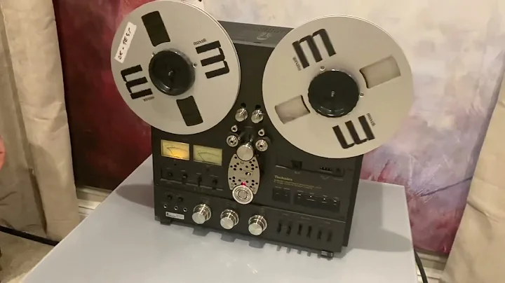 Technics RS-1506 4 track reel to reel tape machine