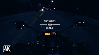 Night Ride with Dark Ambient Music | Yamaha FZ6R | Straight Pipe Pure Sound