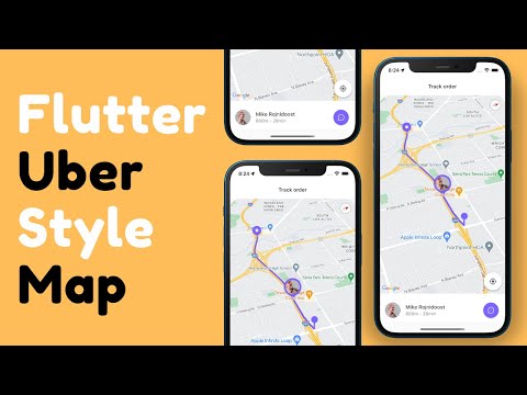 Flutter Google Map With Live Location Tracking