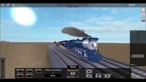 Roblox | Rails Unlimited | [The Blue Comet Train]