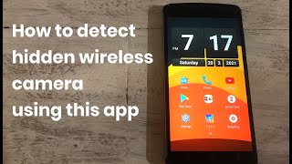 How to detect wireless camera by Jerry screenshot 5