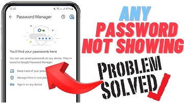 Password Manager Password Not Showing? Here’s the Fix! (Step-by-Step Guide)