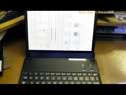 Connecting Note Air to Boox Keyboard