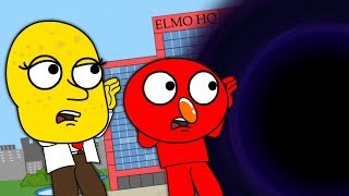 Spongebob, Elmo And The Black Hole