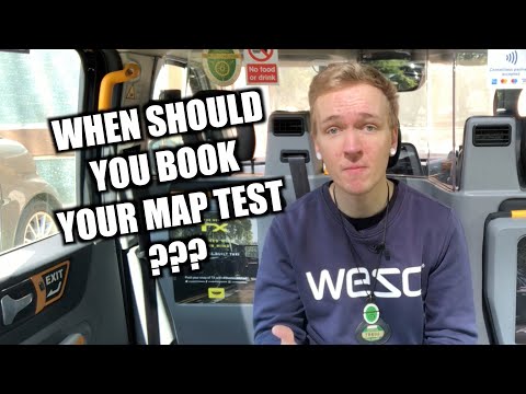 The Knowledge: When Should I Book my Map Test?