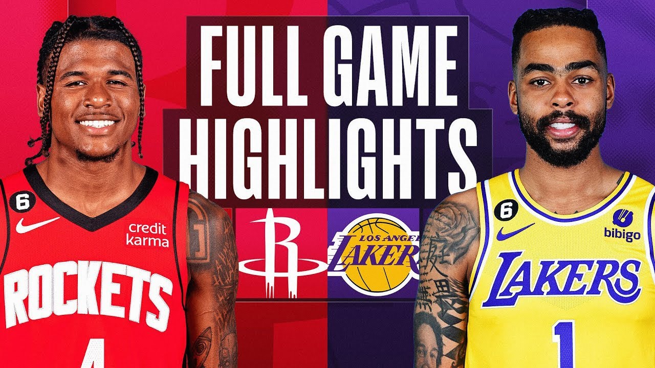 Los Angeles Lakers vs Houston Rockets - Full Game Highlights