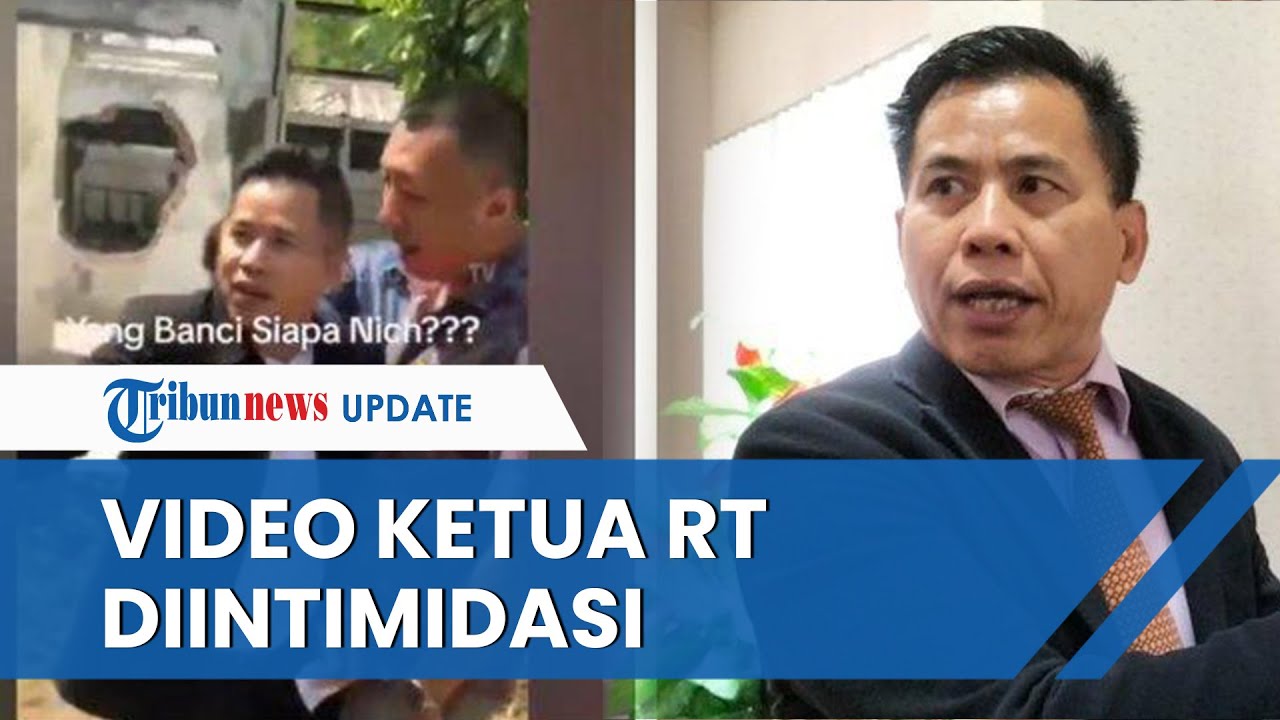 Viral Video Ketua RT Riang Prasetya Diintimidasi, Tidak Terkait dengan ...