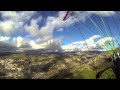 Spain - Paragliding Granada. Take off at Cenes de la Vega. Jan 2014 (Парапланеризм)