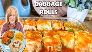 Stuffed CABBAGE ROLLS Dinner Recipe